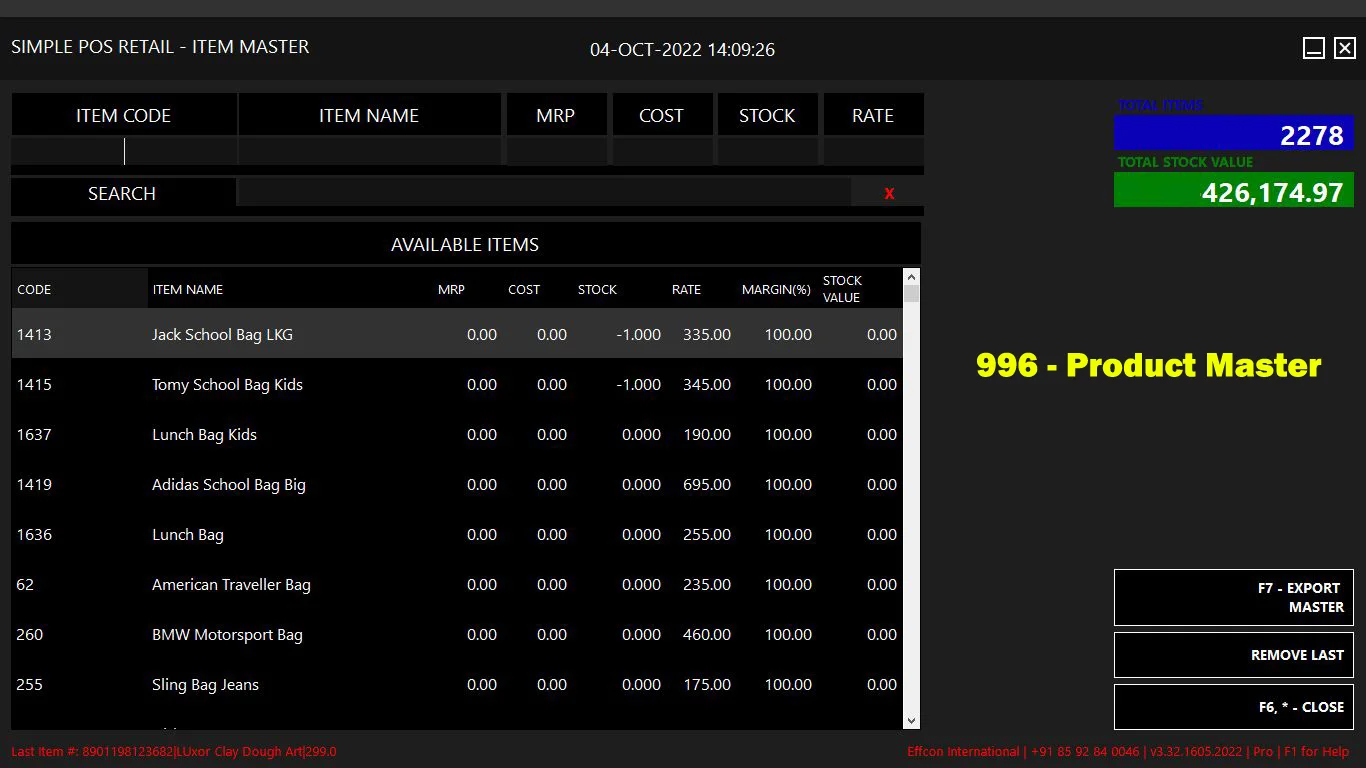 SimplePos Billing Software + Thermal Printer Combo offer with Lifetime Validity (For NonGST/Composition Billing) - Image 7