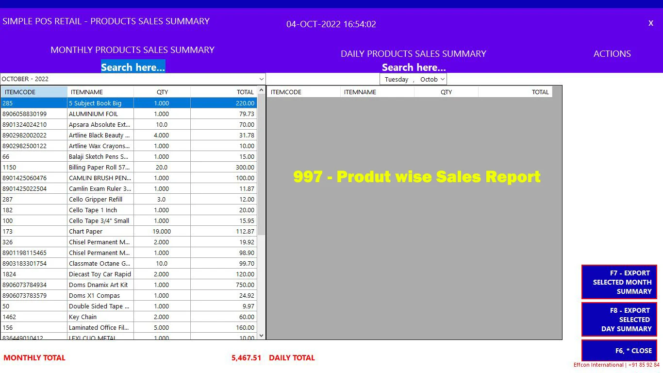 SimplePos Billing Software + Thermal Printer Combo offer with Lifetime Validity (For NonGST/Composition Billing) - Image 10