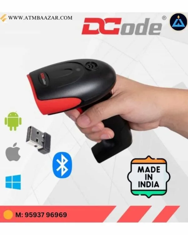 Dcode Barcode Scanner 2D wireless+Bluetooth