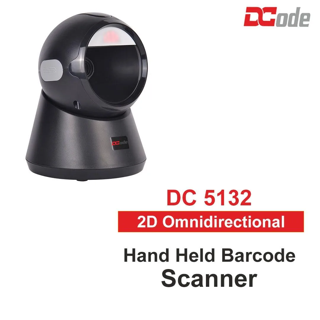 DCode DC 5132 1D,2D,QR Code Desktop Scanner USB type - Image 3