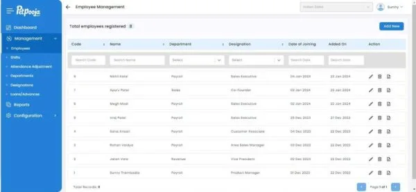 Petpooja Payroll & Attendance Management Software with Biometric Hardware (Bluetooth/Wifi) - Image 2