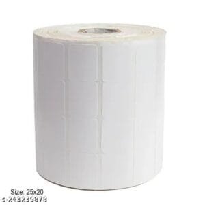 Barcode Label 25x20 1" Core 5000 nos