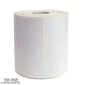Barcode Label 25x20 1" Core 5000 nos